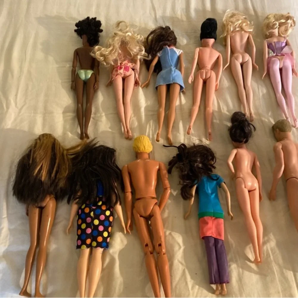 Barbie  Male‎ Dolls Lot Of 12